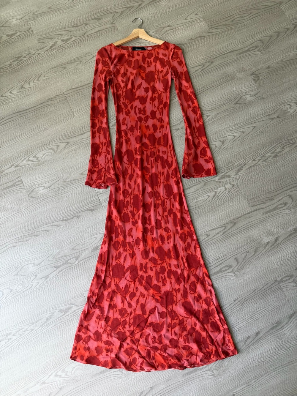 NWOT Realisation Par The Gia in Havana Silk Maxi Dress